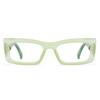 971 Anti-Blue Light White Film Export Modern Narrow Glasses European and American Street Photography Sun Glasses