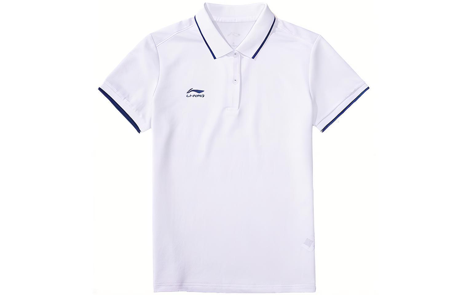 Li Ning Polo Shirt Women s White APLQ068-1 S