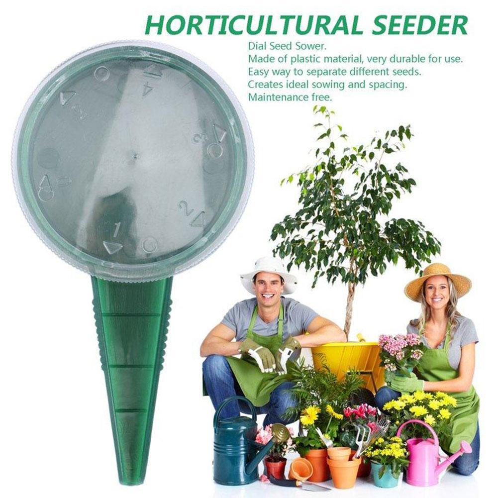 Ergonomic seeder for potted plants and garden - material, comfortable working rake