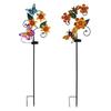 Waterproof Solar Butterfly Bee Lamp Colorful Solar Stake Light Solar Garden Floor Lamp  House