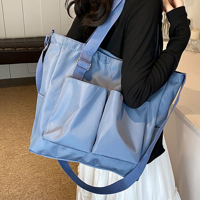 Uniwersalna torba dojazdowa o dużej pojemności, torba płócienna, nowa torba na ramię, torba typu crossbody