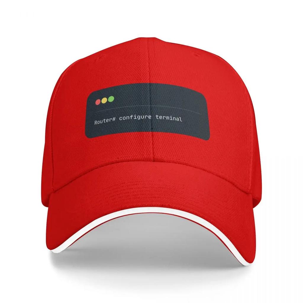 configure terminal  Cisco CLI Baseball Cap birthday Uv Protection Solar Hat mens big size hat Sun Hats For Women Mens