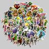 The Legend of Zelda Waterproof Sticker Set: 50 Residue-Free Suitcase & Laptop DIY Album Decals