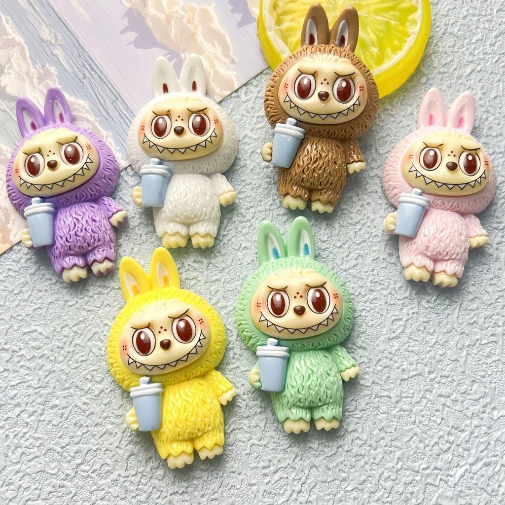 Cute Pink Crying Girl Resin Diy Craft Supplies For Phone Case And Shoe Decoration