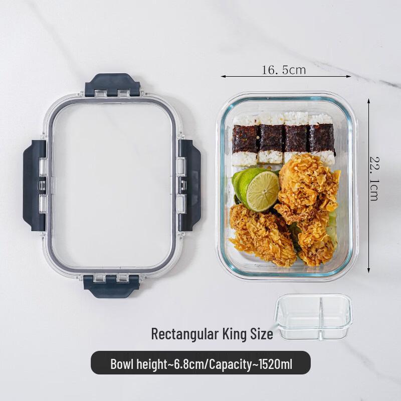 Ru Han Glass Food Storage Container
