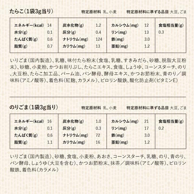 Furikake Tetsunosuke 6 types 20 bags Total 120 set (tarako nori goma katsuobushi sake tamago yasai) zinc healthy food