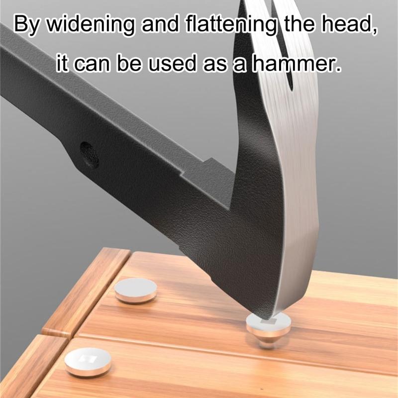 Multifunction Steel Nail Remover Puller Tool For Wooden Crates Furniture Dismantling And Construction Repair Projects