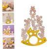 Boys and Girls-Friendly Blocks Wooden Building Blocks Cheese Mice Improve Patience Imagination Safe Material