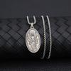 Collar con Colgante Unisex Laberinto de la Luna de la Diosa Hécate: Estilo Streetwear Versátil Europeo-Americano