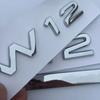 ABS Car Body Emblem Sticker Rear Trunk Badge for Audi W12 A4 A5 Q3 A6 TT SLINE A3 A7 A8 RS4 Q5 Q7 S4 S5 S6 RS7 RS8 Accessories