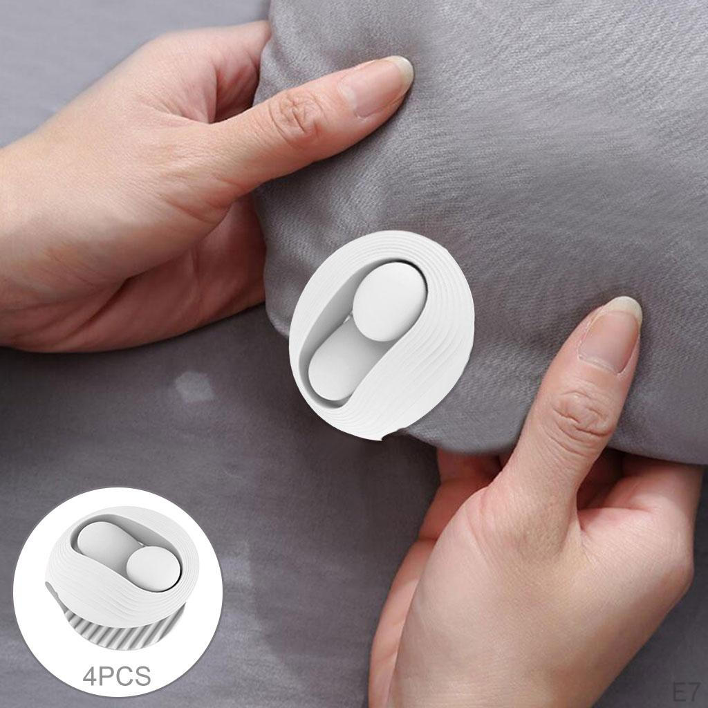 Bed Sheet Grippers Clip Cover Fasteners Clips for Quilts