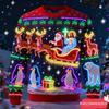 Maglione Brutto di Natale Stampa 3D Luce al Neon Finta per Donne Uomini Abbigliamento Buon Natale Pupazzo di Neve Divertente Babbo Natale Gesù Felpe Tuta