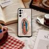 G-Guadalupe Art V-Virgin De   Phone Case For Samsung S 25,24,23,22,30,21,10,9,Ultra,Plus,Lite,FE,4,5 G Soft Black Case