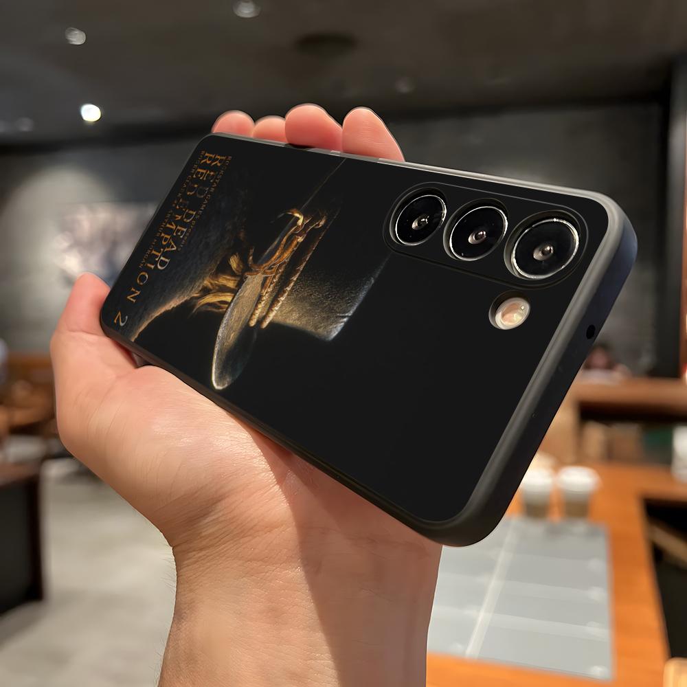 R-Red Dead R-Redemption Phone Case For Samsung A56 A36 A26 A16 A15 A25 A35 A55 A14 A34 A24 A54 Black Soft Shell