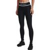 Under Armour Dámské sportovní legíny s potiskem, černé 1369898-001