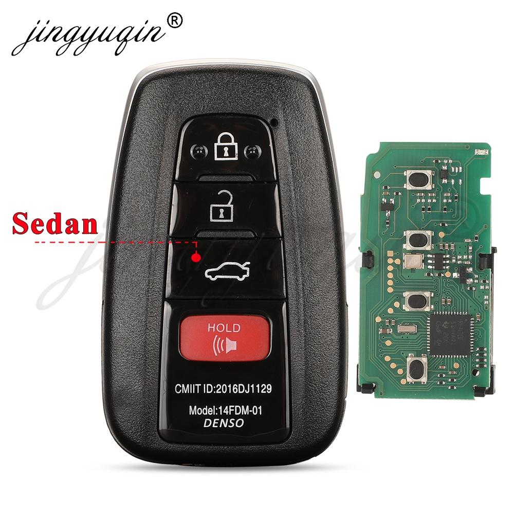 For Toyota Prius Prime Avalon Camry Hybrid 18- Smart Car Key 0351/0410 P4=A9 312/314Mhz 06220/06240 HYQ14FBE 14FBC A/C Sedan