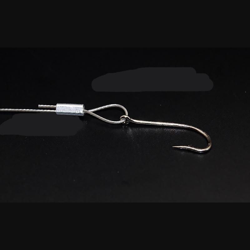 8-50m Strong Sea fishing Lines 7 Strands of Stainless Steel Silk Woven Tension Sea Fishing Line High-strength Anti-bite Wear