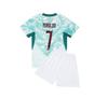 2627 Conjunto de Camiseta Mundial Infantil: Uniformes de Número Estrella para Portugal e Italia