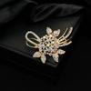 Gold & Diamond Vintage Butterfly Brooch - Versatile Women's Pin Jewelry
