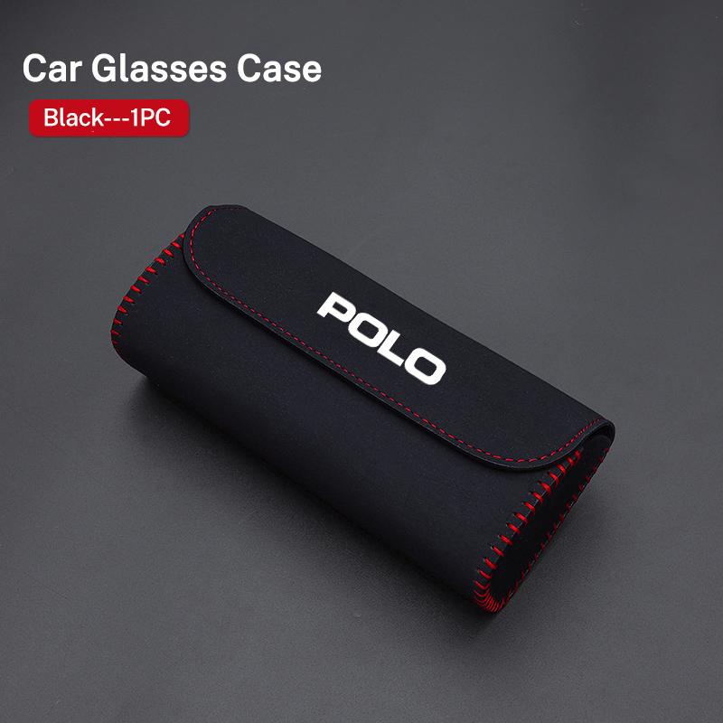 For VOLKSWAGEN VW Car Glasses Case Auto Sun Visor Glasses Clip Card Ticket Holder Multi-Function Holder For VW Volkswagen Golf P