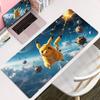 Large Keyboard Table Mat Anti slip PC Gamer Gaming Mousepad Kawaii Pikachues Anime Laptop Pads Rubber Carpet XL Extended Deskmat