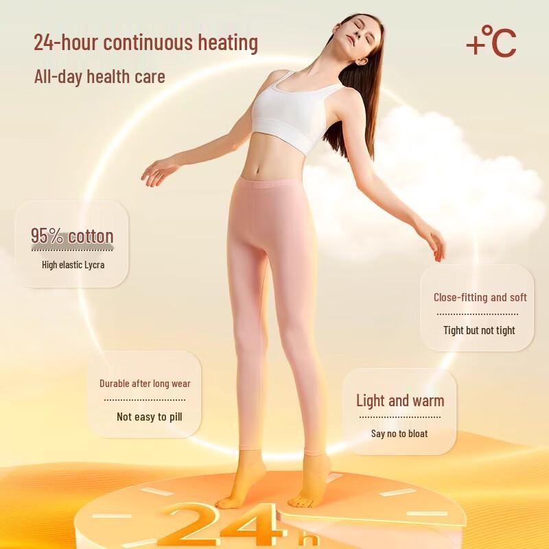 LANGSHA Women's Pure Cotton Thermal Base Layer Pants