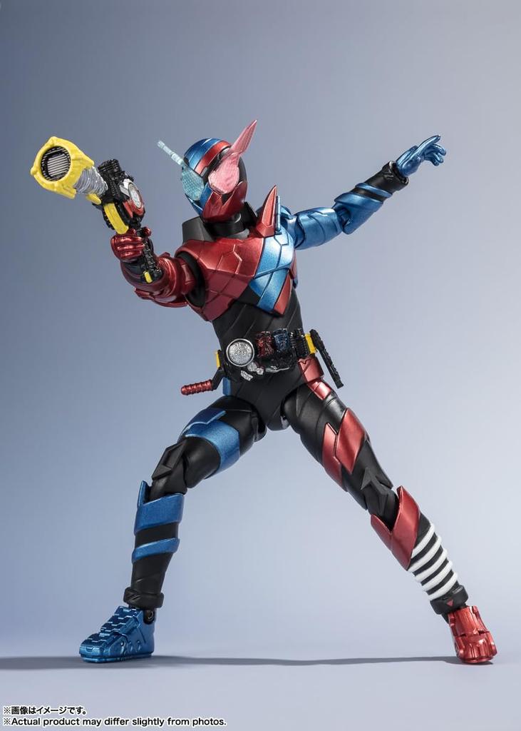 TAMASHII NATIONS BANDAI SPIRITS S.H.Figuarts Kamen Rider Build Rabbit Tank Form Heisei Generations Edition, Approximately 145mm, PVC & ABS Painted