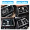 Car Rear Central Console Air Conditioning Ac Vent Outlet Grill Panel Cover For BMW X5 X6 F15 F16 F85 F86 64229252012 64229252013