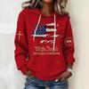 2026 Spring Collection Women's 3D Double Hood Digital Print Hoodie - Fashion Streetwear