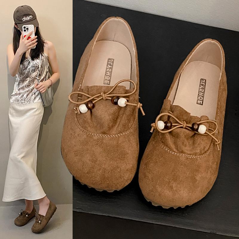 Mode 2025 Mode Damen Schuhe Damen Neu Runde Zehenpartie Lässig Heißer Verkauf Leicht Weiche Sohle Bequem Bestseller Flach Niedrige Absätze