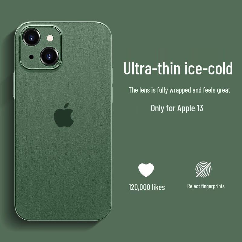 Nai Xiaoya Ultratenké matné pouzdro na iPhone s ochranou celého objektivu