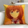 anime Tune In to the Midnight Heart Cushion Cover Soft  EasyWash Pillow Case  Versatile for Couch Bed Travel and Office