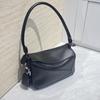 Long Handle Splicing Geometric Bag Fashionable Versatile Hand Carry Shoulder Messenger Bag