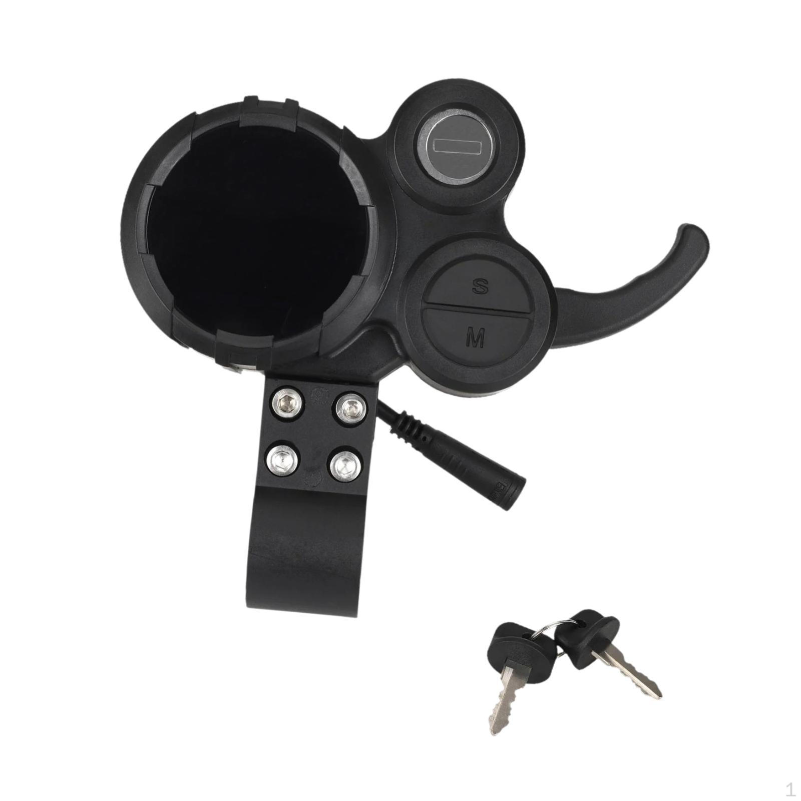 

Electric Bike Instrument Display with 2 Keys Dashboard Screen for M4 Accs