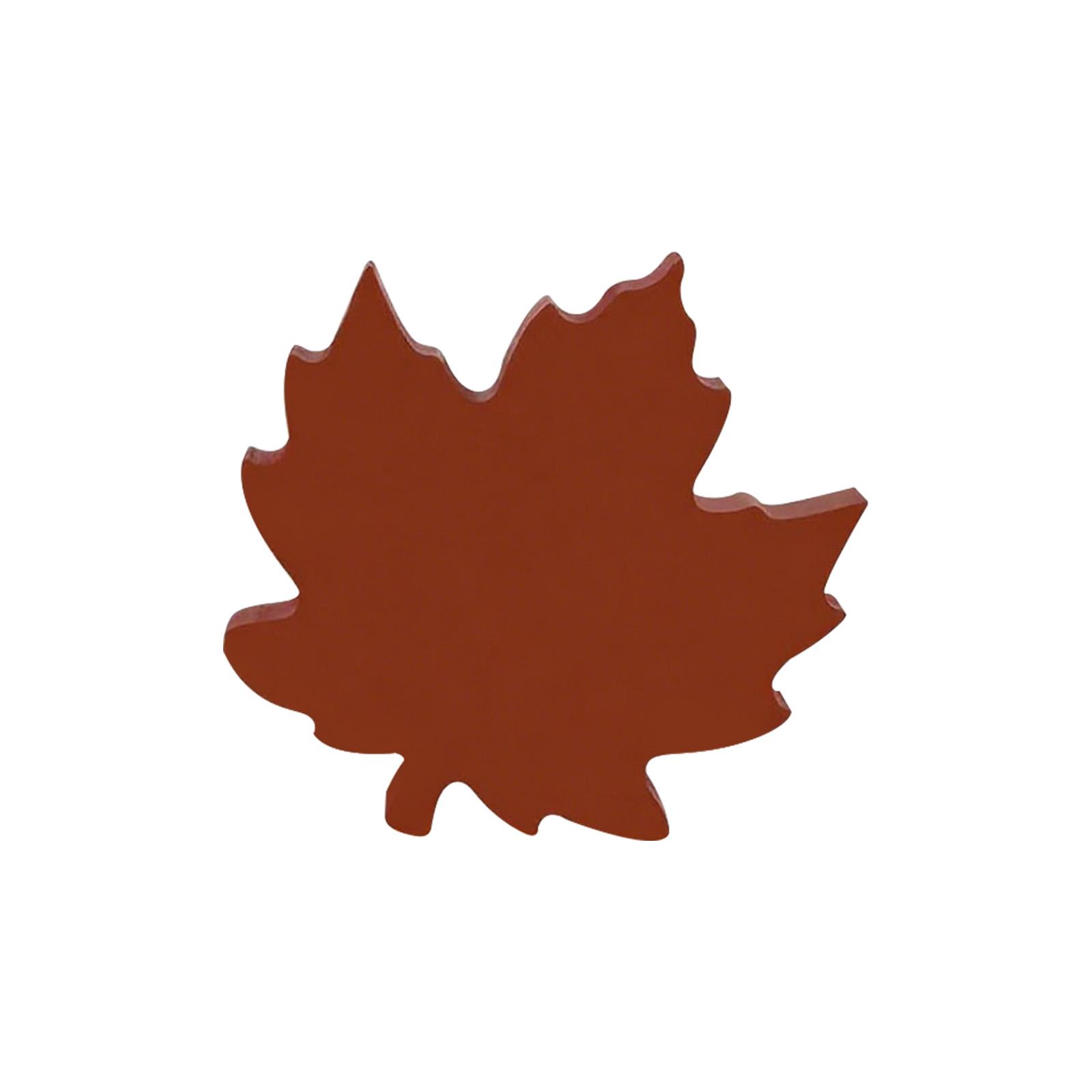 

Деревянное украшение, кофейная чашка, кленовый лист, автомобильный обеденный столик, многослойные деревянные поделки One Size