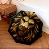 Lion Pattern, Automatic Folding Umbrella, Portable and Foldable Design, 8 Ribs, a Christmas or Birthday Gift.