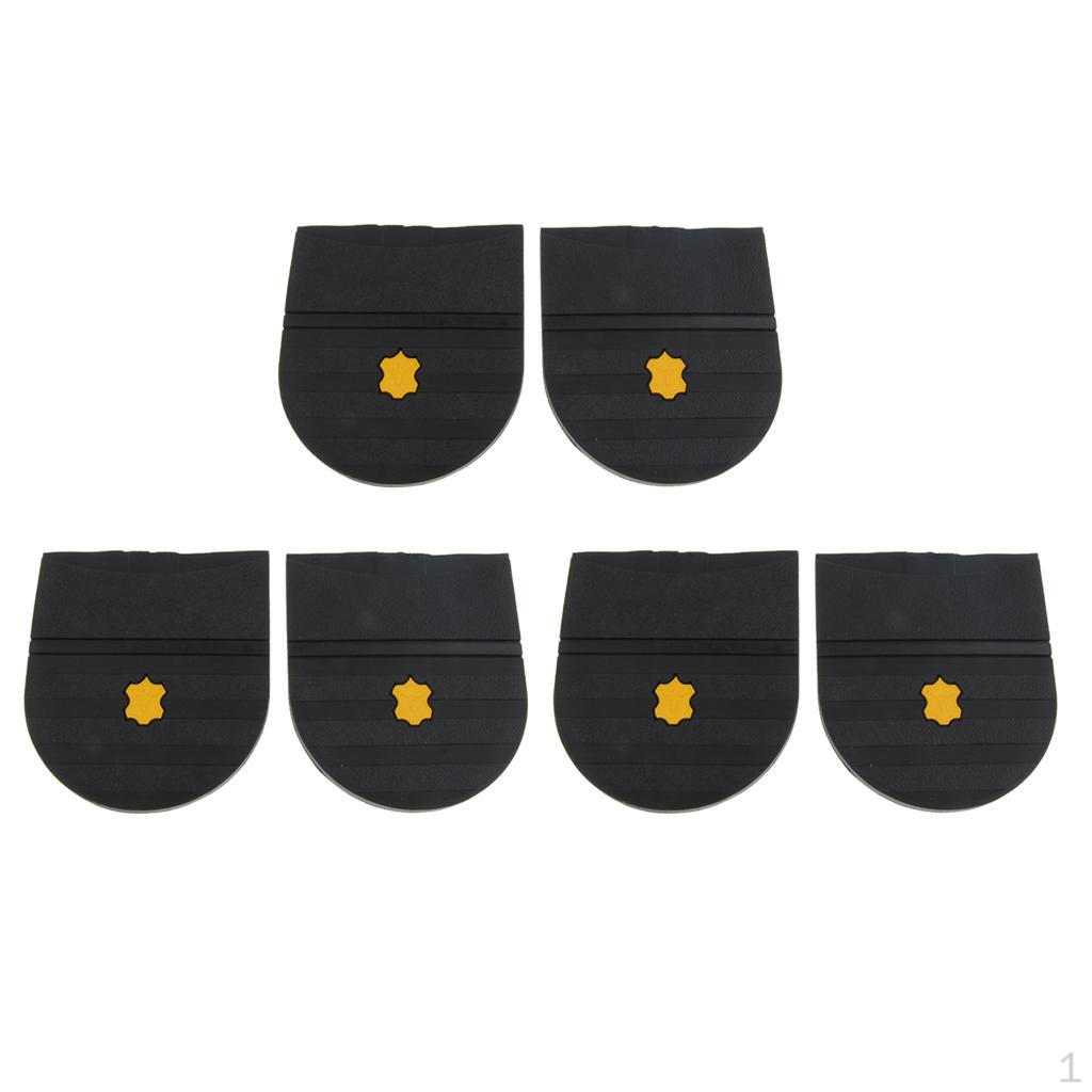 

3 пары резиновых противоскользящих протекторов