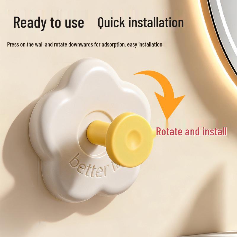 Ny ankomst: Stark självhäftande sugkoppskrok, Nyckelhållare utan borrning för ytterdörr