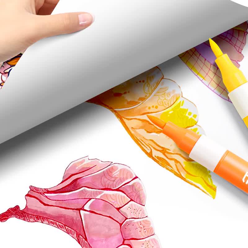 TRUECOLOR Washable Acrylic Marker Pen Set