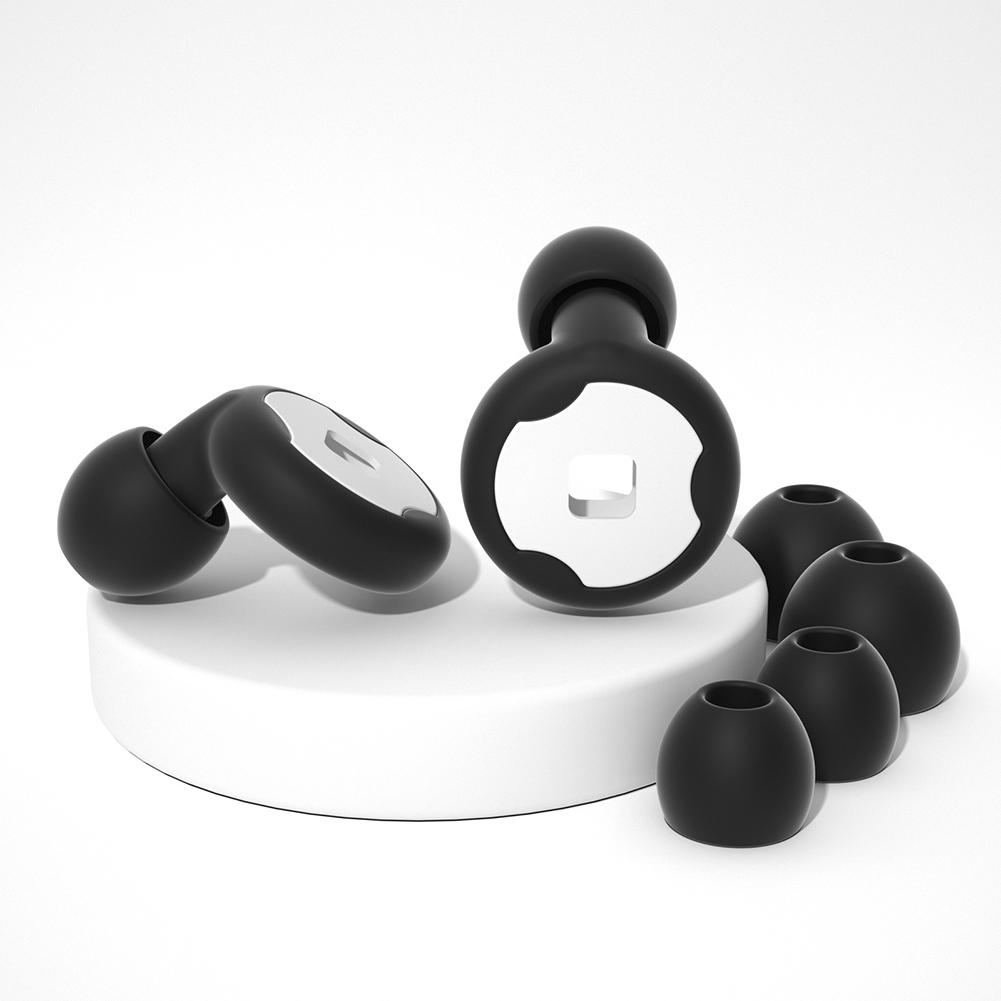 

Силиконовые беруши с кольцевым фильтром, удобные, многоразовые, звукоизоляционные, противошумные, беруши для сна, бесшумные, шумоподавляющие беруши 01