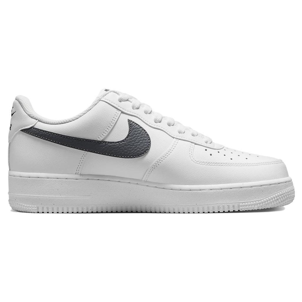 New Nike Air Force 1 Low '07 Spray Paint Swoosh White Black Grey FD0660-100
