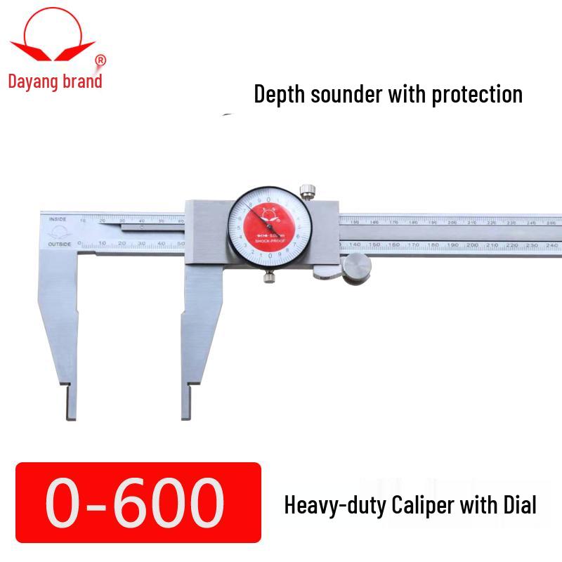 Guanglu High-Precision Stainless Steel Dial Caliper 0-150mm Industrial Grade Accessories