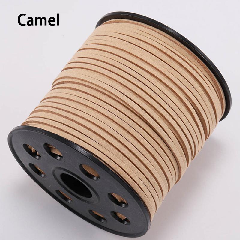 

10 ярдов ниток Бархатный шнур Замшевые кожаные шнуры Кожаное кружево Плоский шнур из искусственной замши