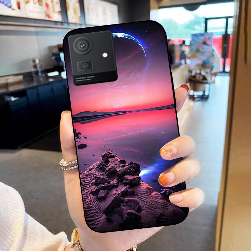

For Cubot Note 50 Phone Case Flower Soft Matte Silicone Full Protection Back Cover For Cubot Note 50 Note50 Fundas Protectors Cubot Note 50