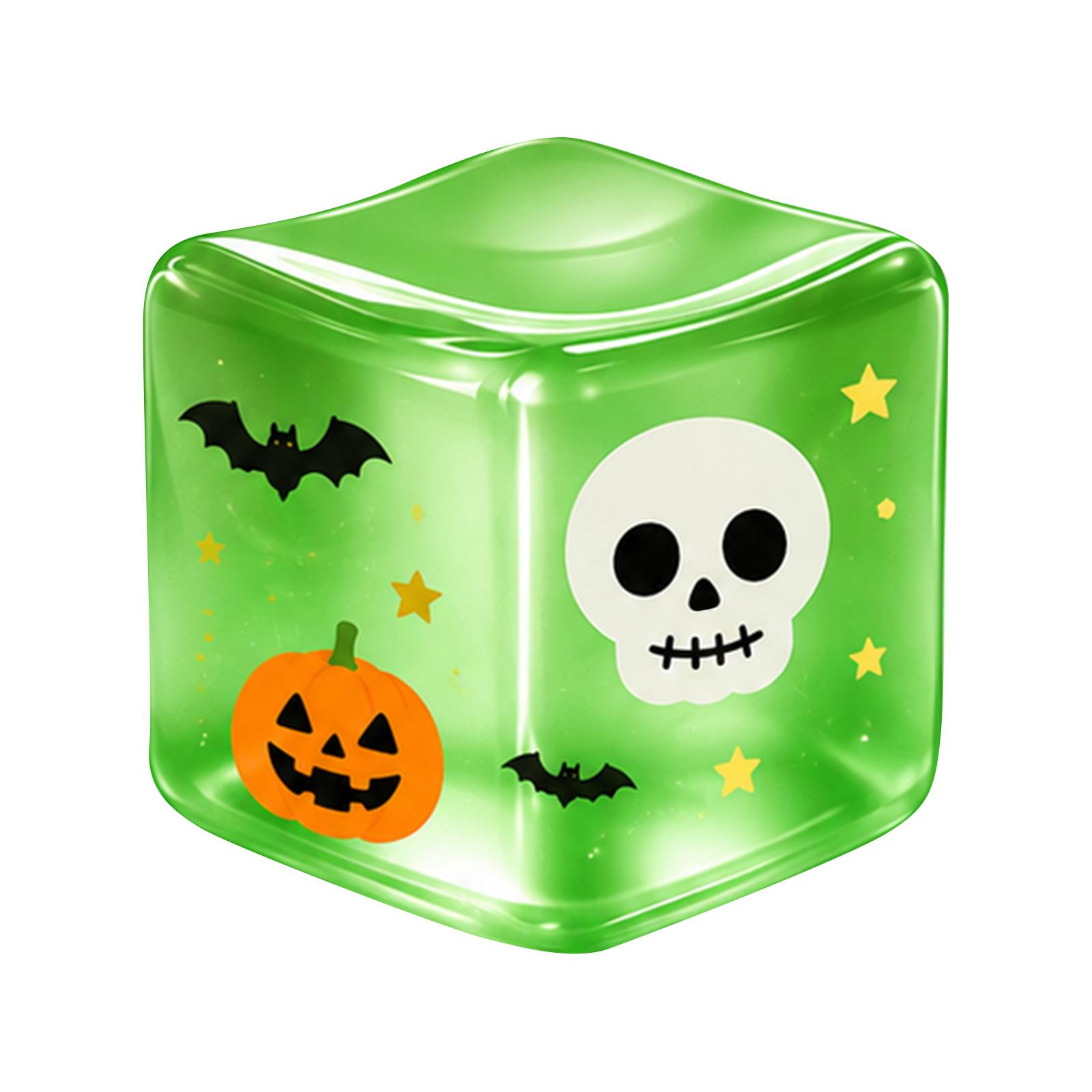 Halloween Pumpkin Print Stress - 3D Toy for Sensory Play One Size зелёный