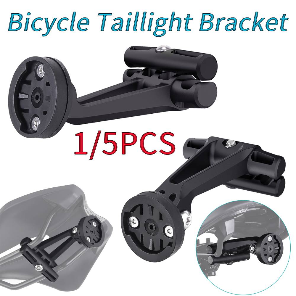 Držák zadního světla na ližiny sedla jízdního kola Montáž na sedlovku Držák zadního světla na sedlo jízdního kola pro Garmin Varia Radar/Akční kameru