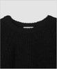 Deolil Popcorn Round Knit_Black
