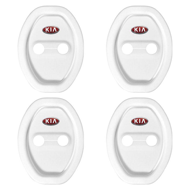 4ks Kryt zarážky dveří auta Ochranné kryty zámku dveří Zboží do auta Pro KIA Sportage Ceed Rio 3 4 k2 k3 k4 k5 k6 K7 K8 Picanto Sorento Optima