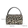 Skincare Organizer Canvas Pillow Bag Large Capacity Make Up Pouch Bag Leopard Makeup Bag  Travel