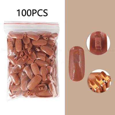 100 Stück Übungs-Künstliche Hand-Rüstungsteile Prothetische Hände Ersatz-Nagel Flexibles Gelenk Mechanische Finger-Zubehörteile